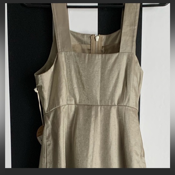 Sage zip up dress sz small - Picture 2 of 6